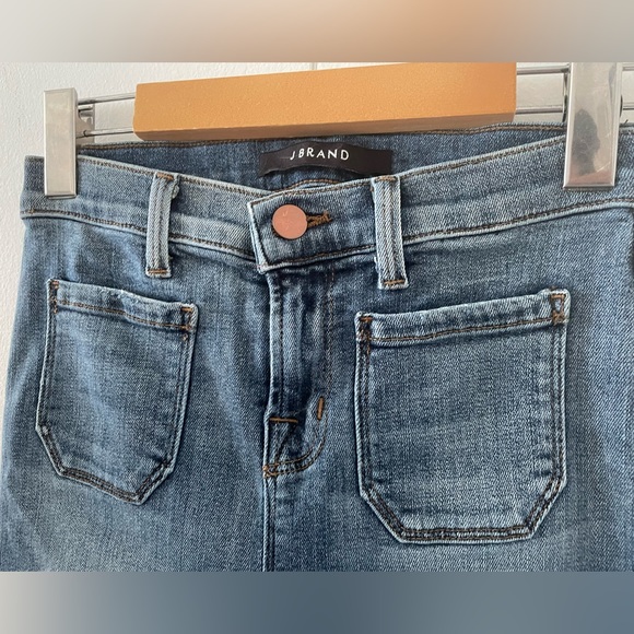 J BRAND- Wide Flare DEMI in ASHBURY NWOT 24 - Picture 3 of 9